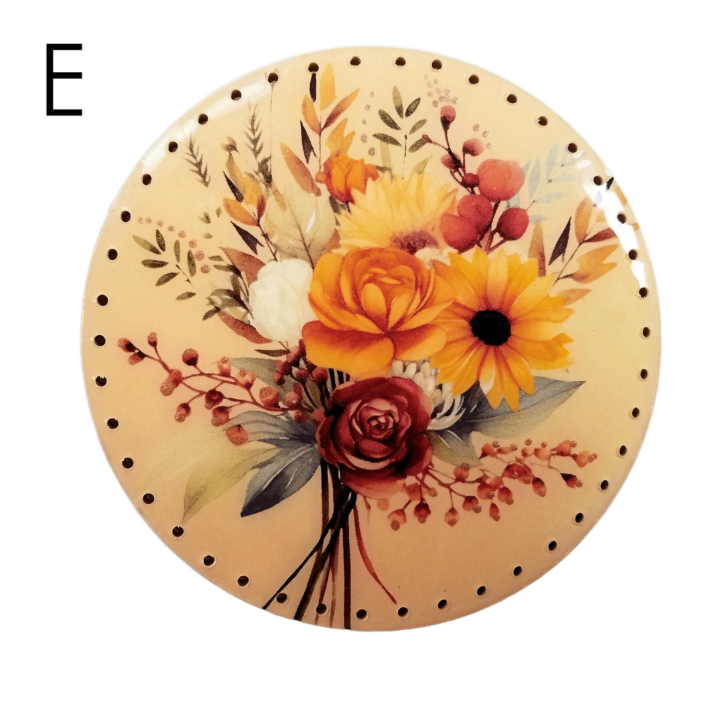 Pine Needle Basket Centers "FALL BOUQUET"