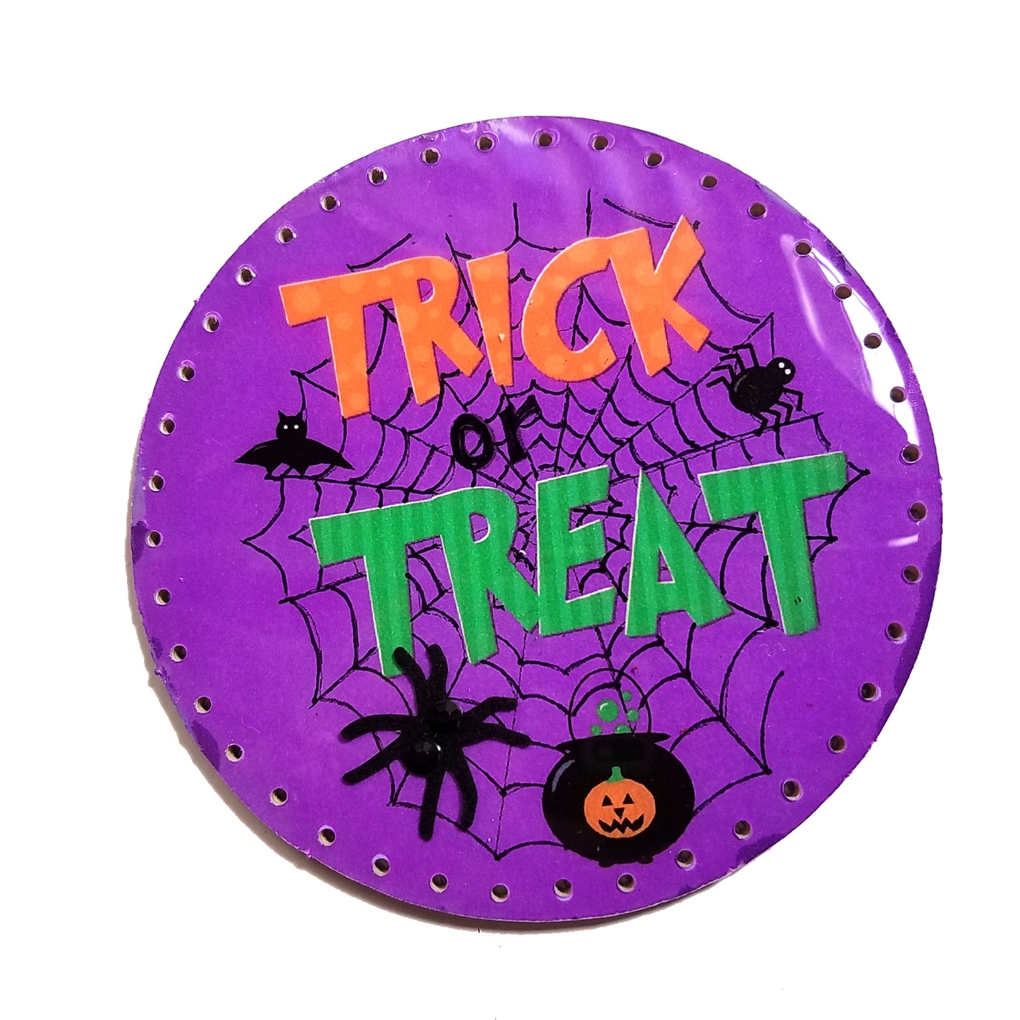 Trick-or-Treat Pine Needle Basket Kit for Kids