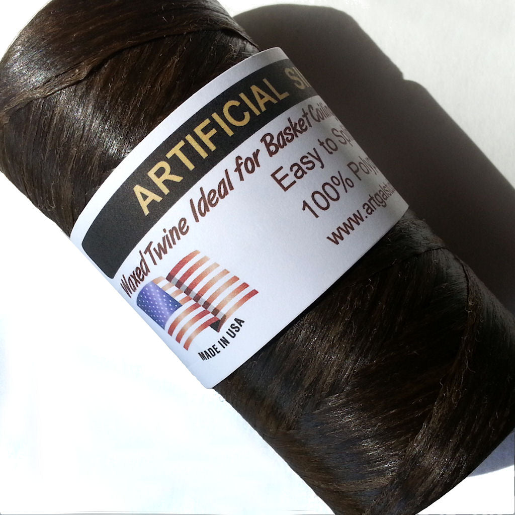 Imitation / Artificial SINEW 4 oz Spool, for Pine Needle Basketry, Leather Craft, Gourd Art, Dreamcatchers