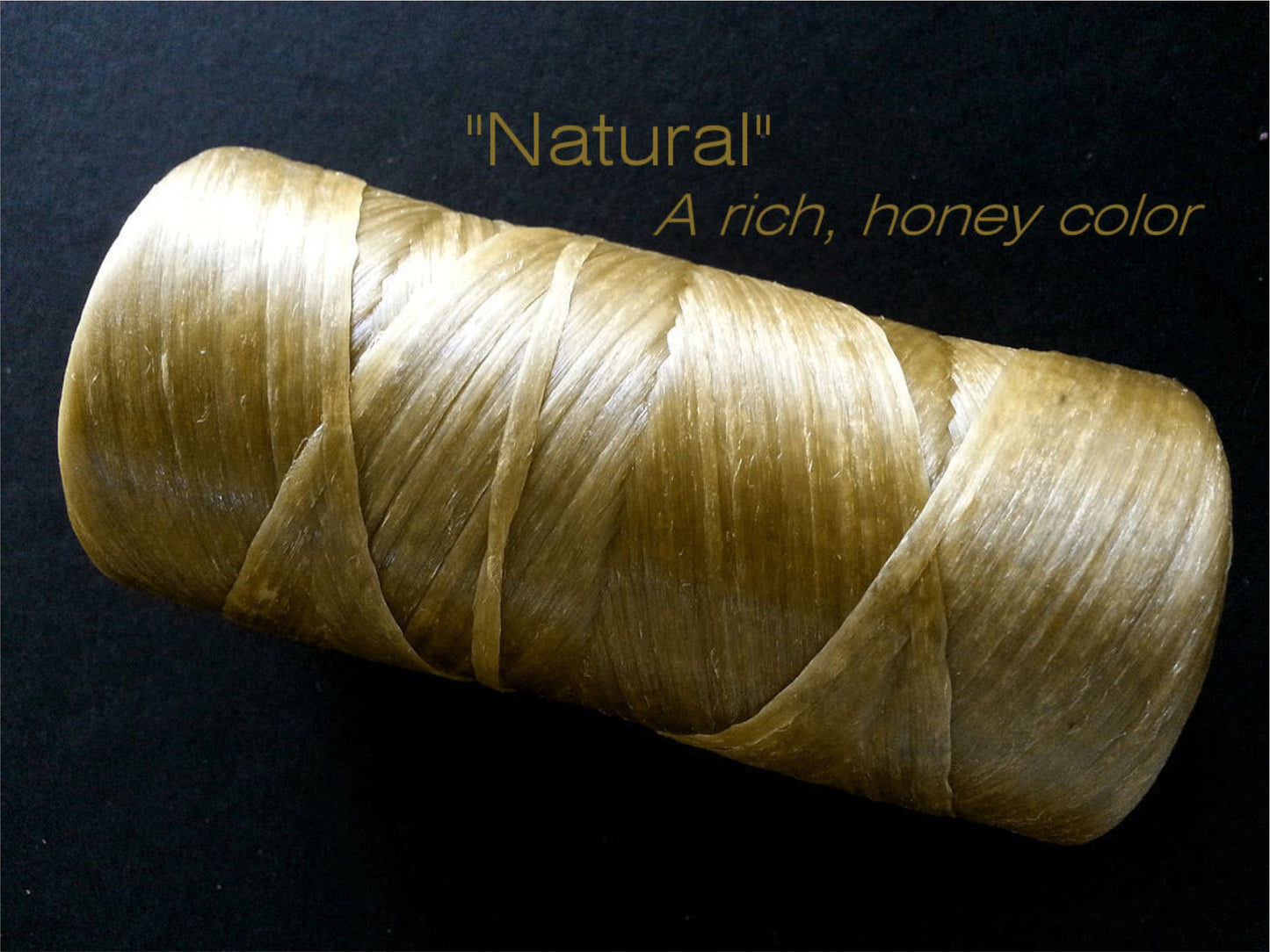 Imitation / Artificial SINEW 4 oz Spool, for Pine Needle Basketry, Leather Craft, Gourd Art, Dreamcatchers