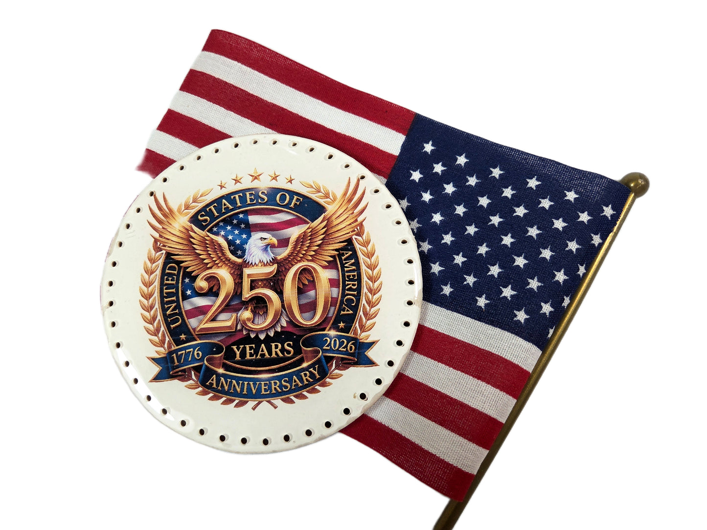 250th July 4th Celebration Pine Needle Basket Centers CHOOSE