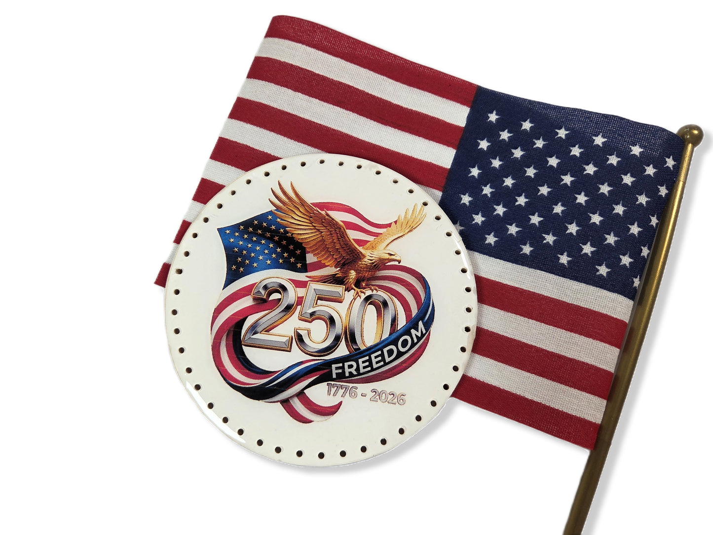 250th July 4th Celebration Pine Needle Basket Centers CHOOSE