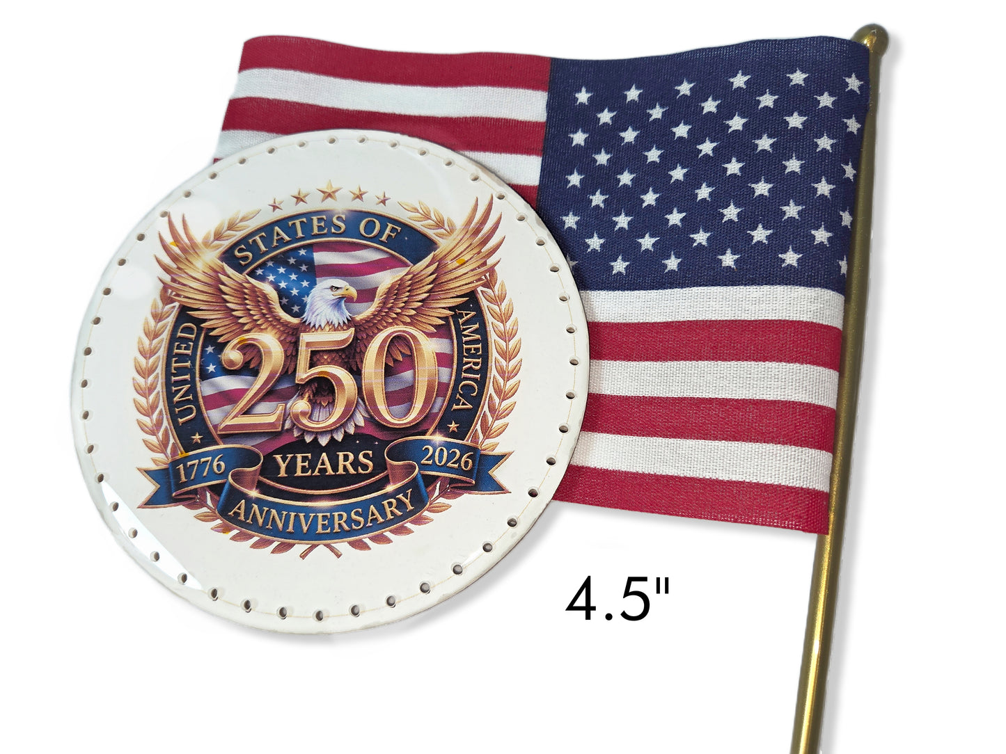250th July 4th Celebration Pine Needle Basket Centers CHOOSE